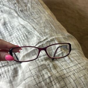 Elegant Red Women's Glasses